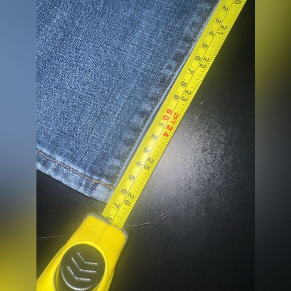 Talbots Modern Ankle Jeans High Waist With Side Velvet stripe size 6 EUC - Picture 11 of 11